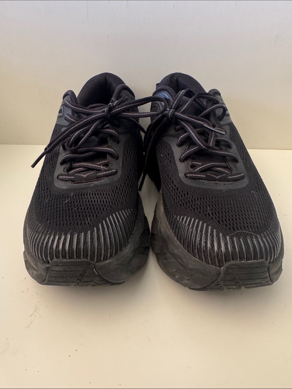 Hoka Black Thick-Soled Performance Running Shoes - Picture 9 of 11